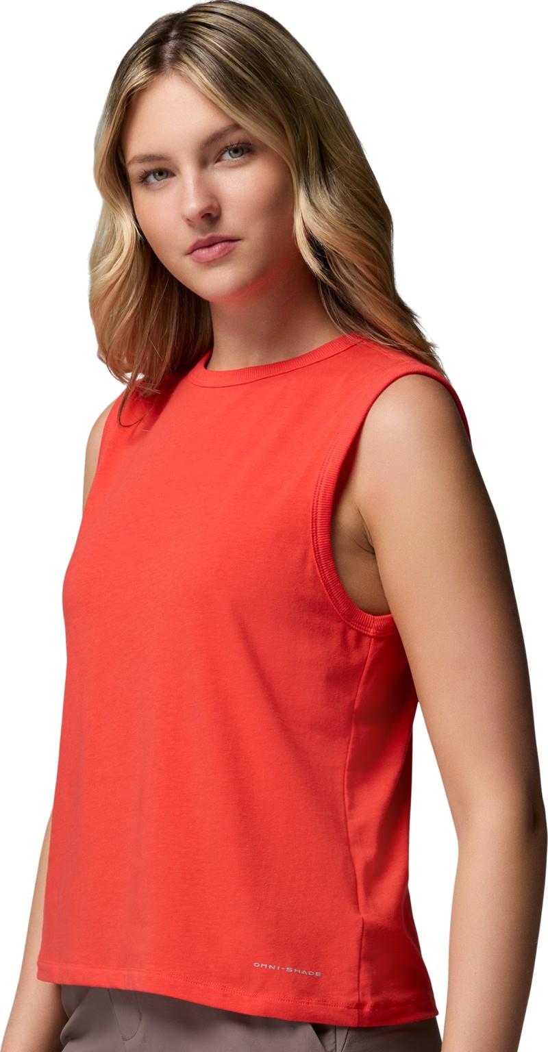 Sun Trek Tank II - Womens - poppy red 1