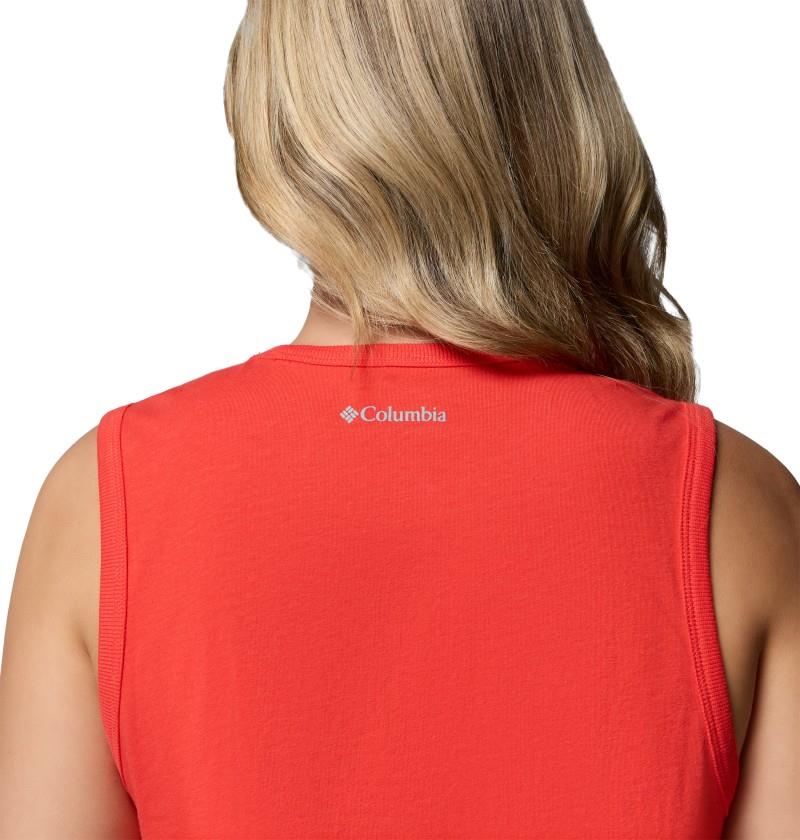 Sun Trek Tank II - Womens - poppy red 1