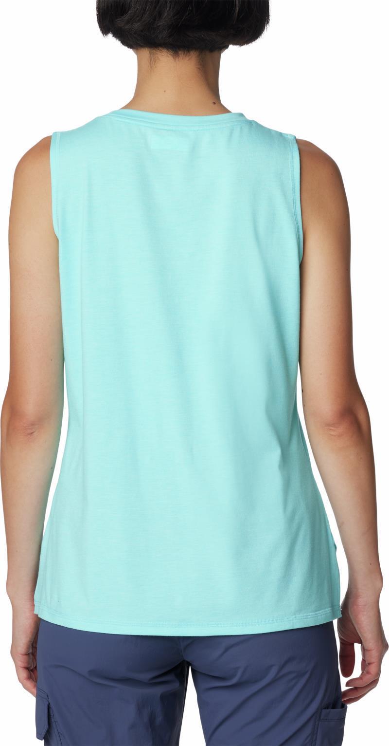 Sun Trek Tank - Womens - Aquamarine Heather 2