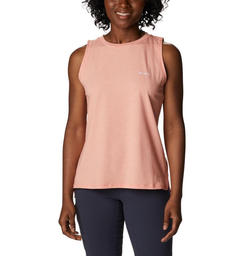 Sun Trek Tank - Womens - Coral Reef Heather 1