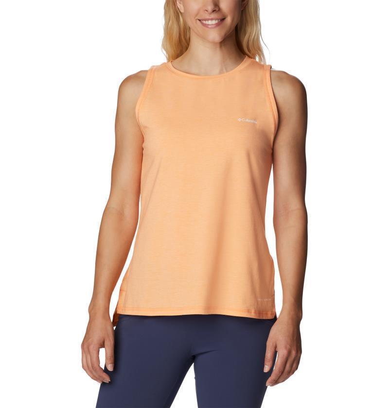 Sun Trek Tank - Womens - Peach Heather 1