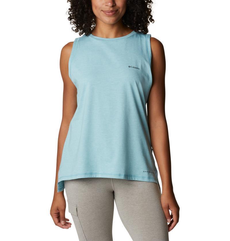 Sun Trek Tank - Womens - Sea Wave Heather 1