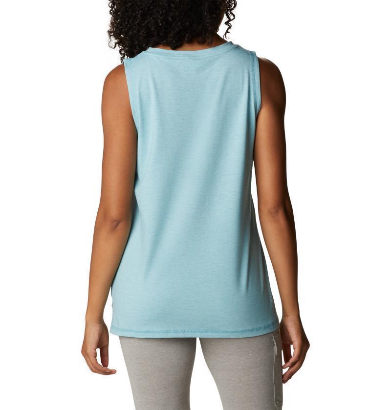 Sun Trek Tank - Womens - Sea Wave Heather 3