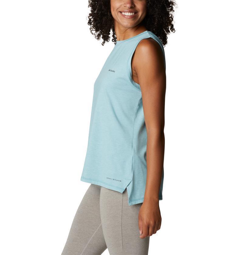 Sun Trek Tank - Womens - Sea Wave Heather 4