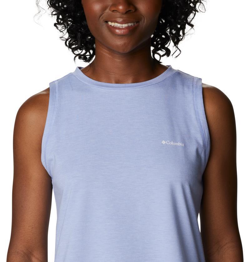 Sun Trek Tank - Womens - Serenity Heather 5