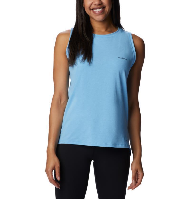 Sun Trek Tank - Womens - Vista Blue 1