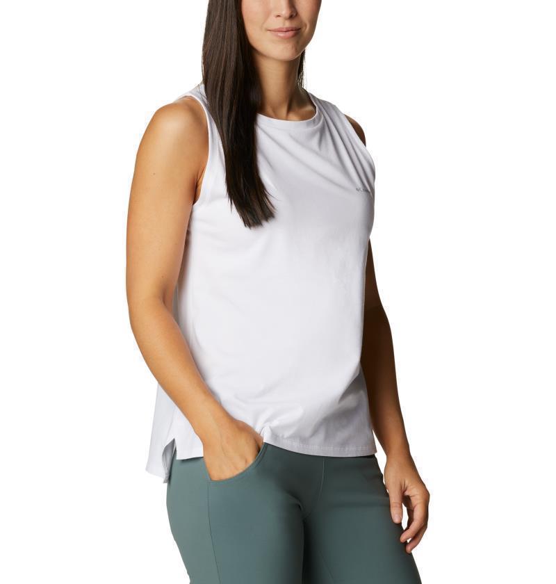 Sun Trek Tank - Womens - White 3