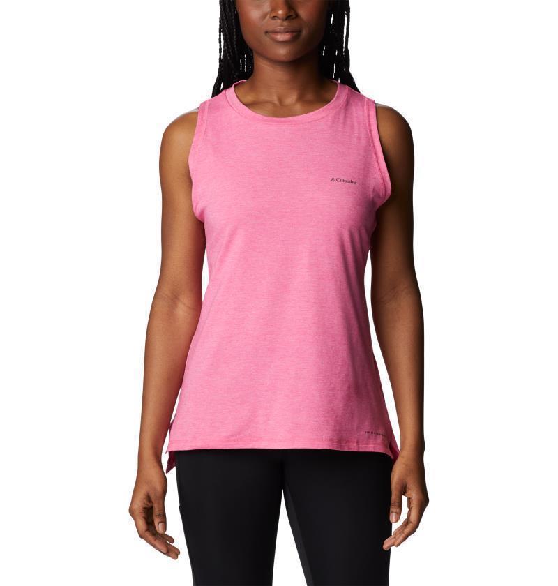 Sun Trek Tank - Womens - Wild Geranium Heather 1