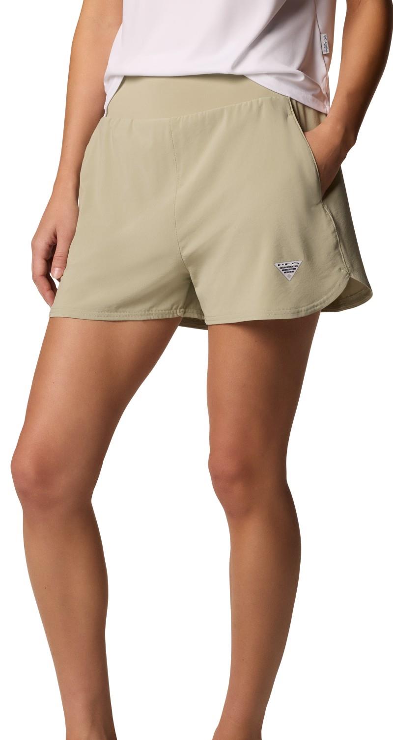 Sunrise Basin Shorts, 3" Inseam - Womens - smokey sage 1