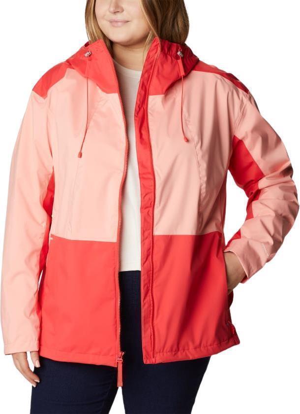 Sunrise Ridge Jacket, Extended - Womens - red hibiscus / coral reef 1