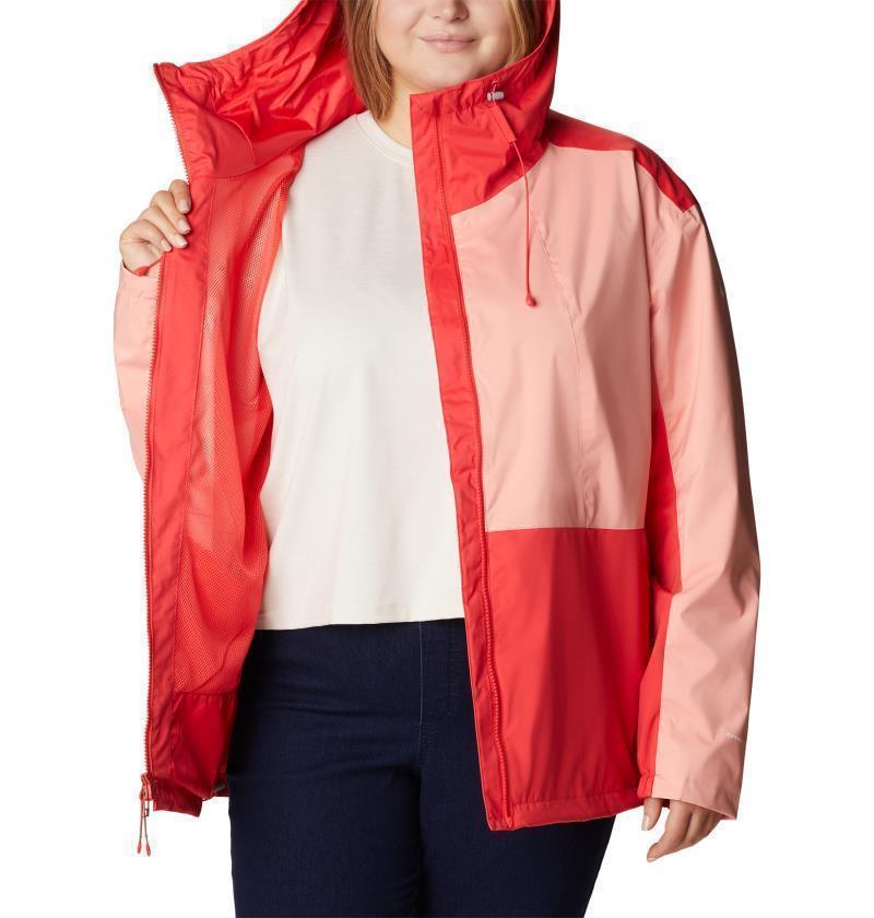 Sunrise Ridge Jacket, Extended - Womens - red hibiscus / coral reef 1