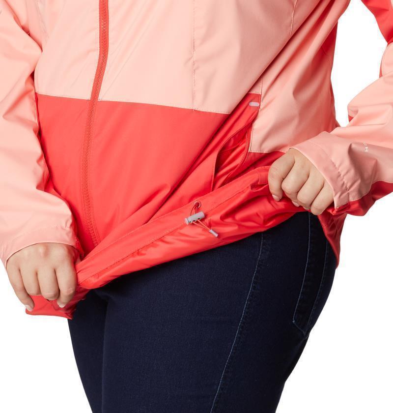 Sunrise Ridge Jacket, Extended - Womens - red hibiscus / coral reef 1