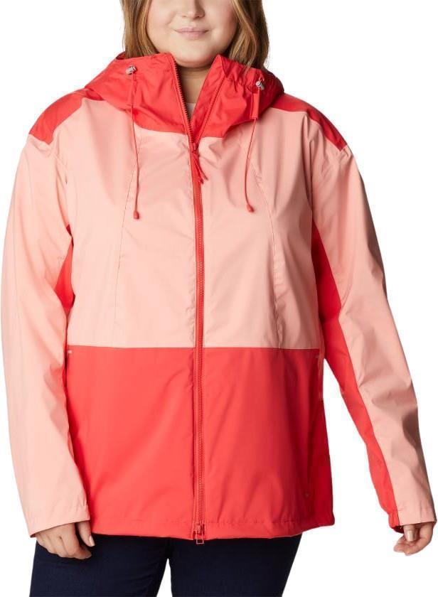 Sunrise Ridge Jacket, Extended - Womens - red hibiscus / coral reef 1