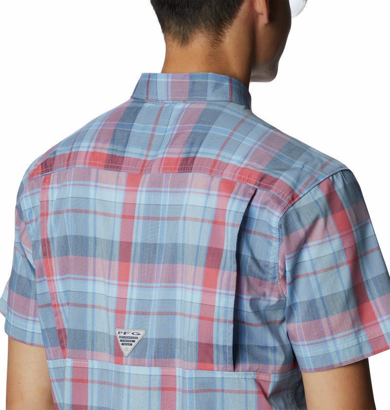 Super Bonefish SS Shirt - Mens - Agate Blue Multi Madras 3