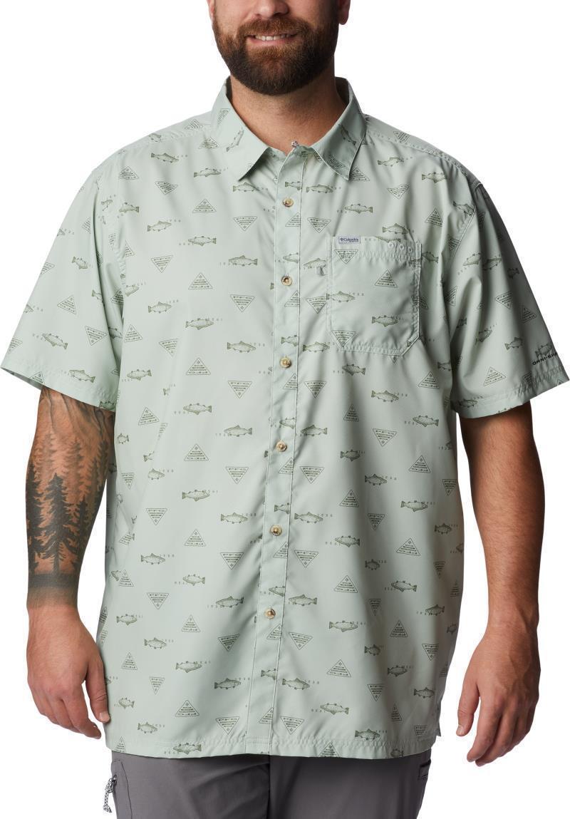 Super Slack Tide Camp Shirt, Extended - Mens - Cool Green Rivermade 1