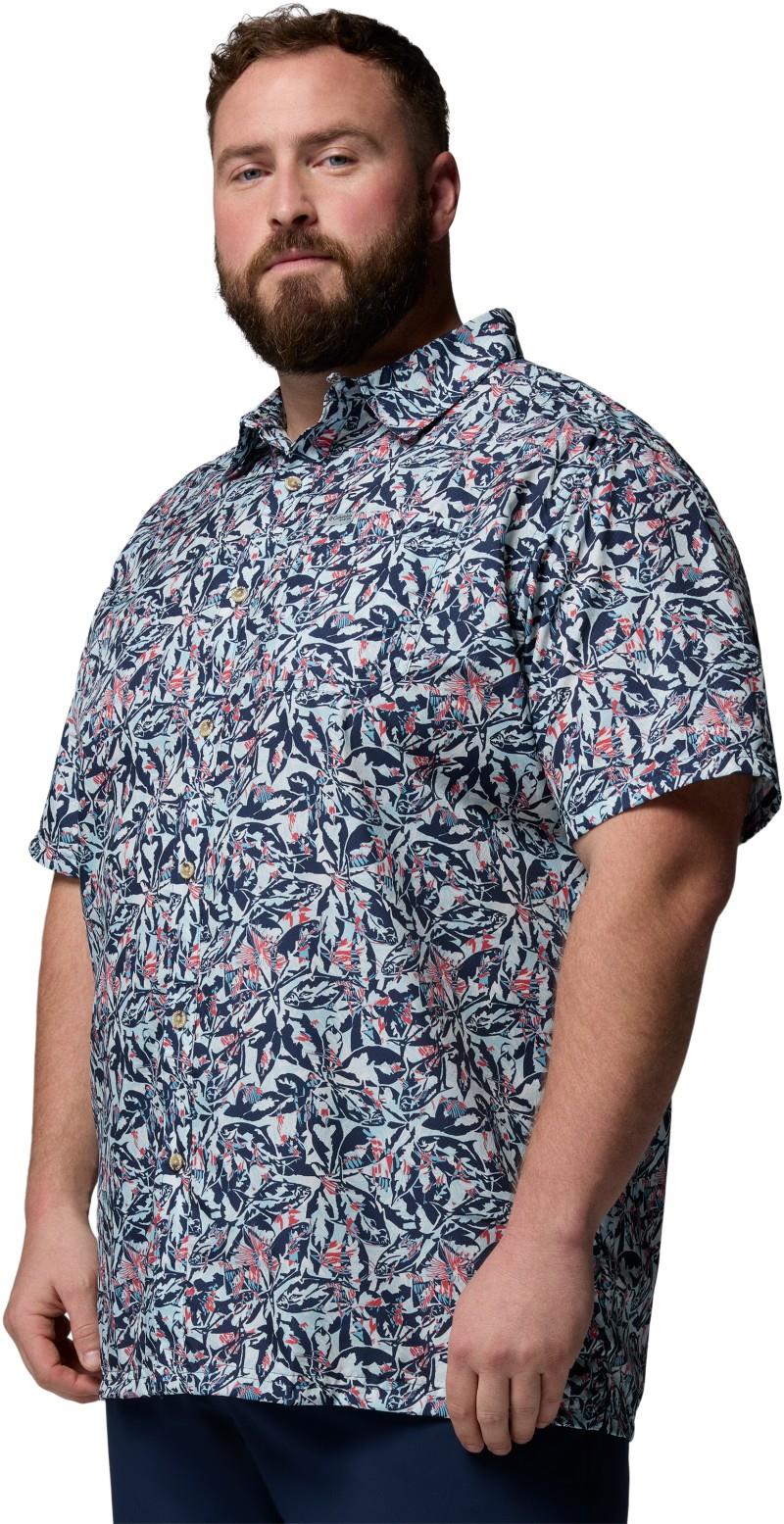 Super Slack Tide Camp Shirt, Extended - Mens - nocturnal pompanos 1