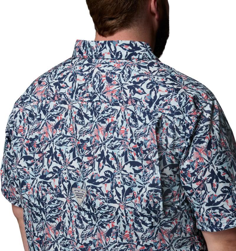 Super Slack Tide Camp Shirt, Extended - Mens - nocturnal pompanos 1