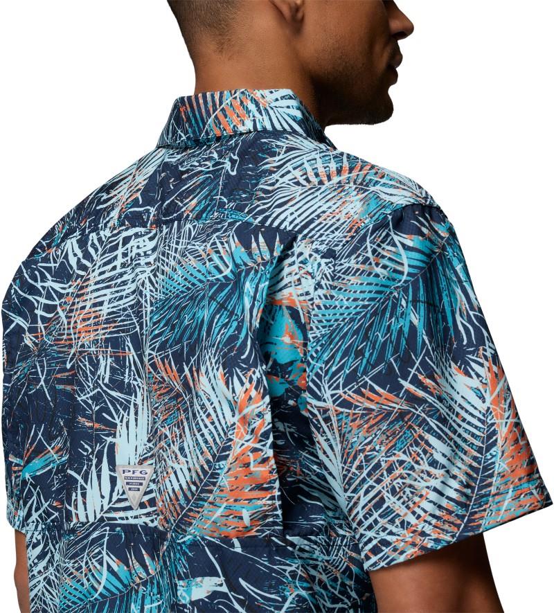 Super Slack Tide Camp Shirt - Mens - collegiate navy hooked up 1