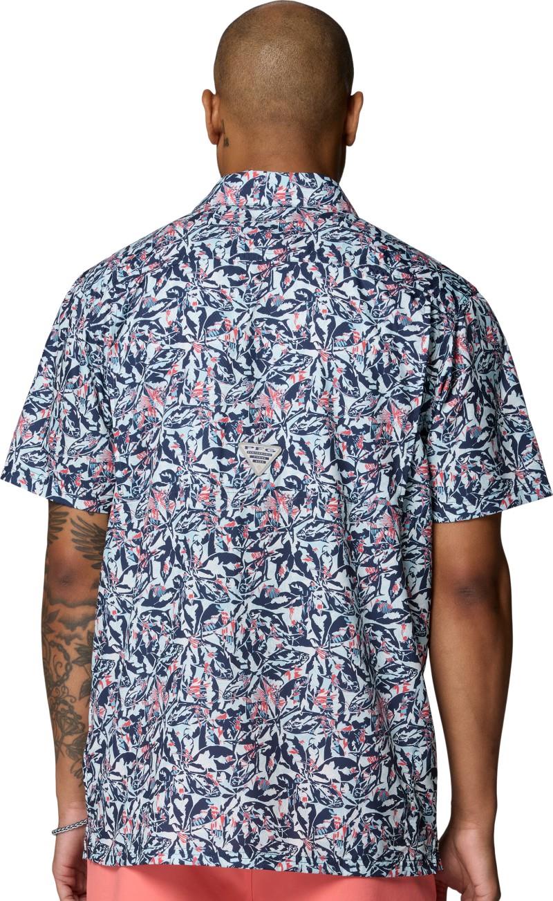 Super Slack Tide Camp Shirt - Mens - nocturnal pompanos 1