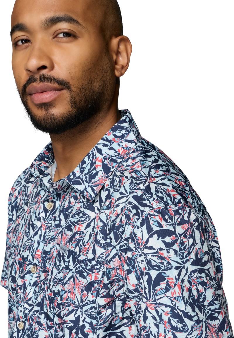 Super Slack Tide Camp Shirt - Mens - nocturnal pompanos 1