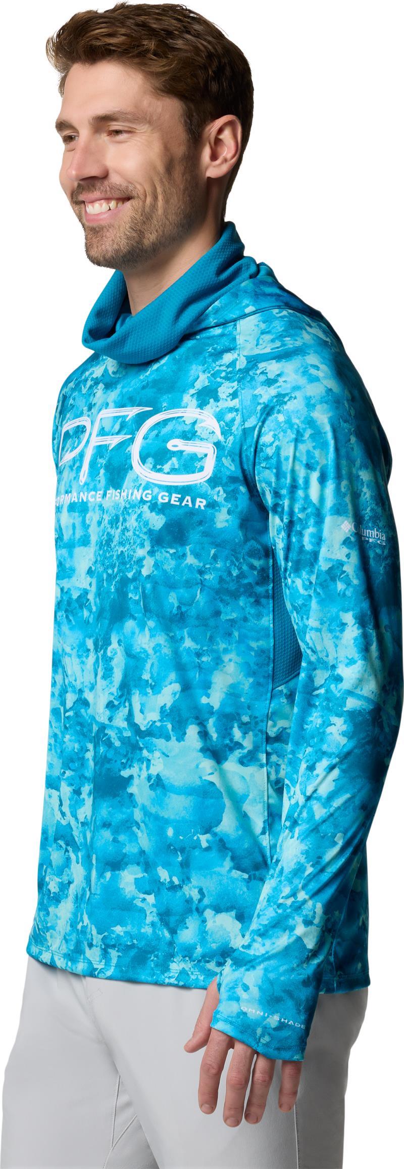 Super Terminal Tackle Vent Hoodie - Mens - blue echo seamoss 1