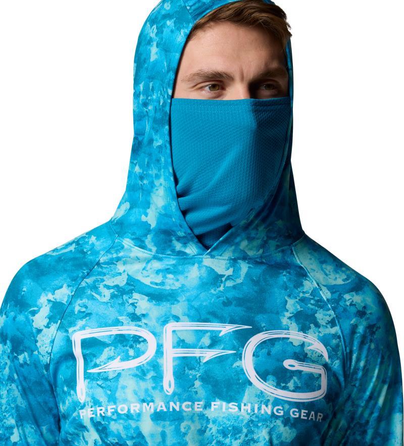 Super Terminal Tackle Vent Hoodie - Mens - blue echo seamoss 1