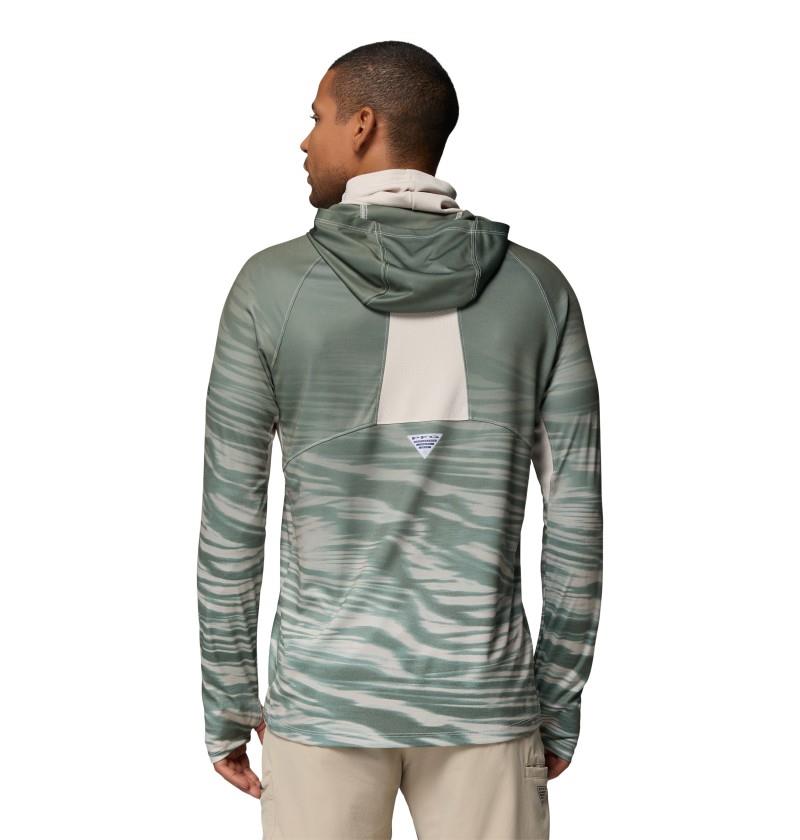 Super Terminal Tackle Vent Hoodie - Mens - dark stone currents fade 1