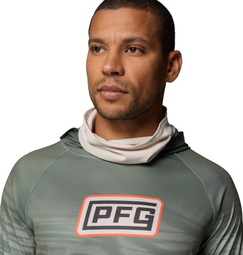 Super Terminal Tackle Vent Hoodie - Mens - dark stone currents fade 1