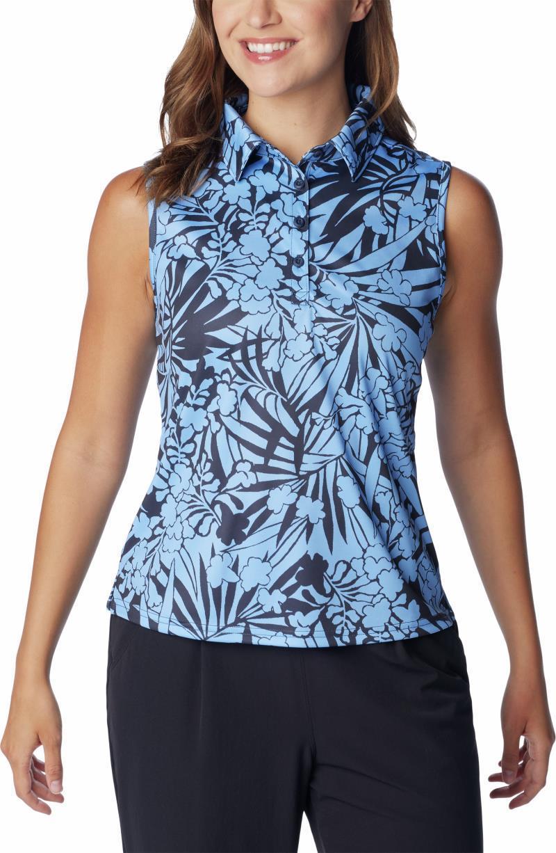 Super Tidal Tee SL Polo - Womens - Nocturnal Tropictones 1