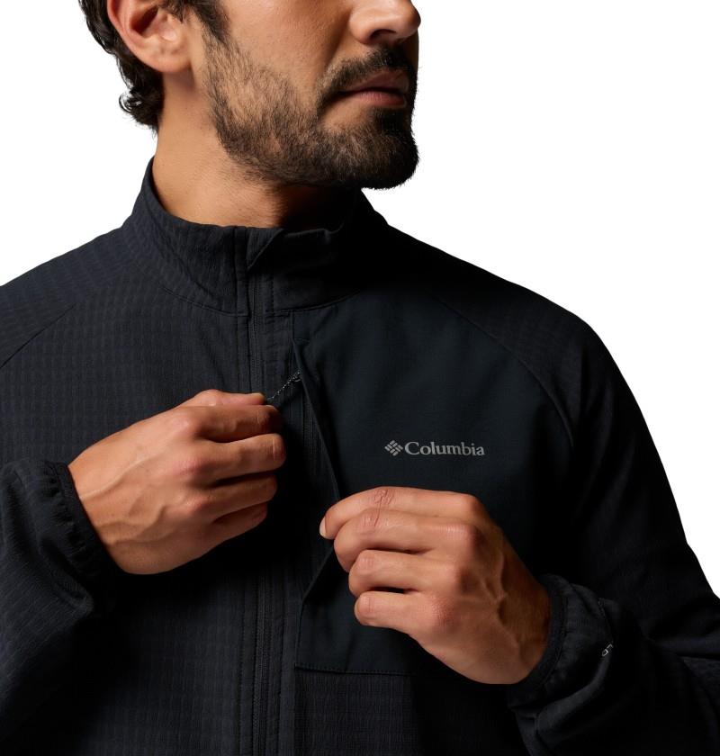 Superior Summit Grid Full-Zip - Mens - black 1