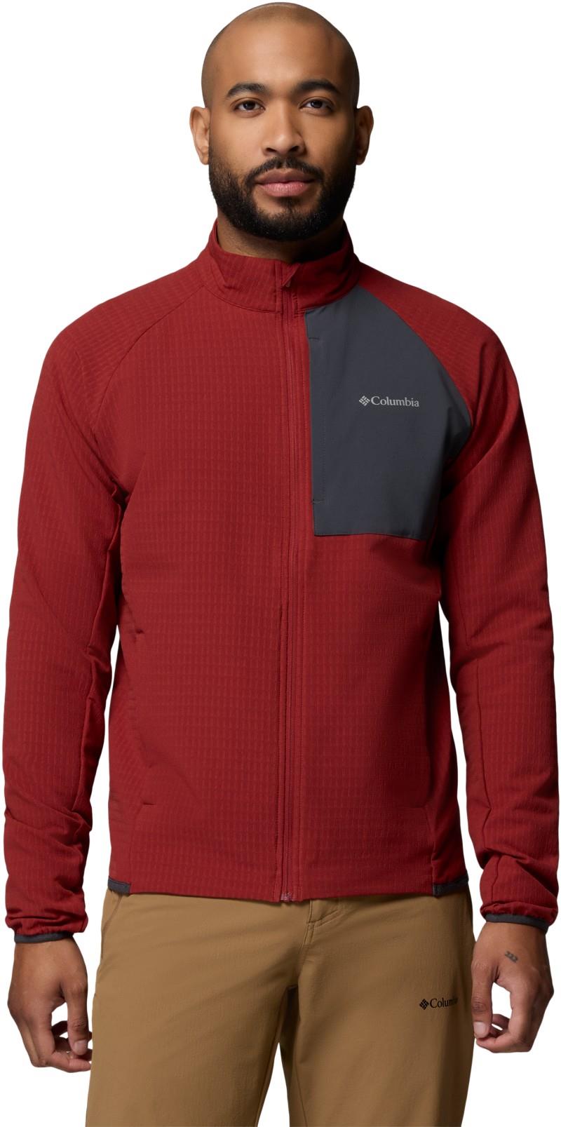 Superior Summit Grid Full-Zip - Mens - red oxide 1