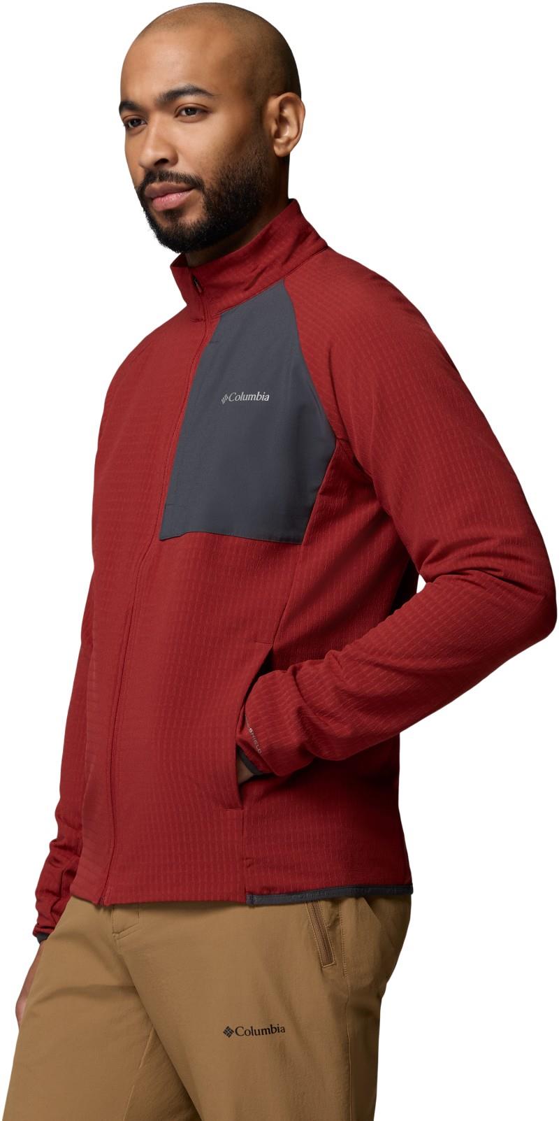 Superior Summit Grid Full-Zip - Mens - red oxide 1