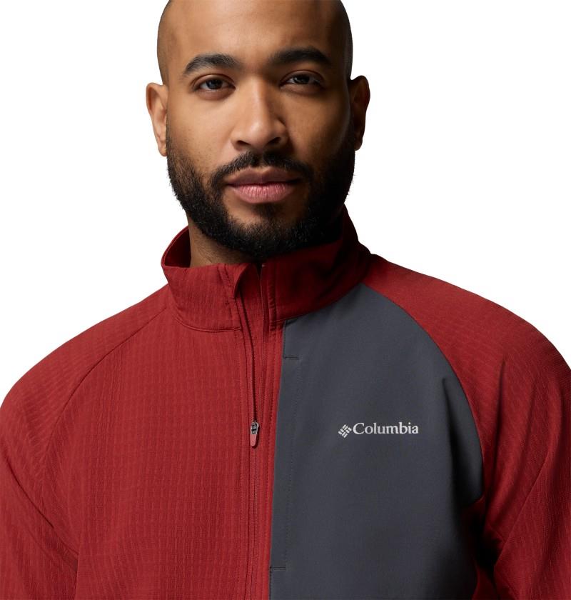 Superior Summit Grid Full-Zip - Mens - red oxide 1