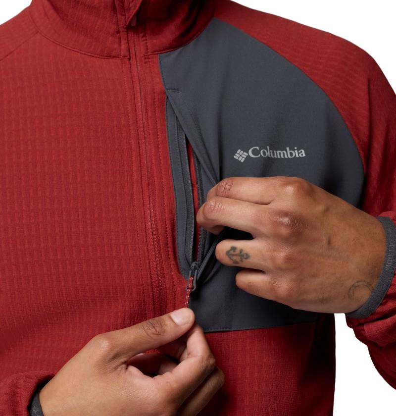 Superior Summit Grid Full-Zip - Mens - red oxide 1