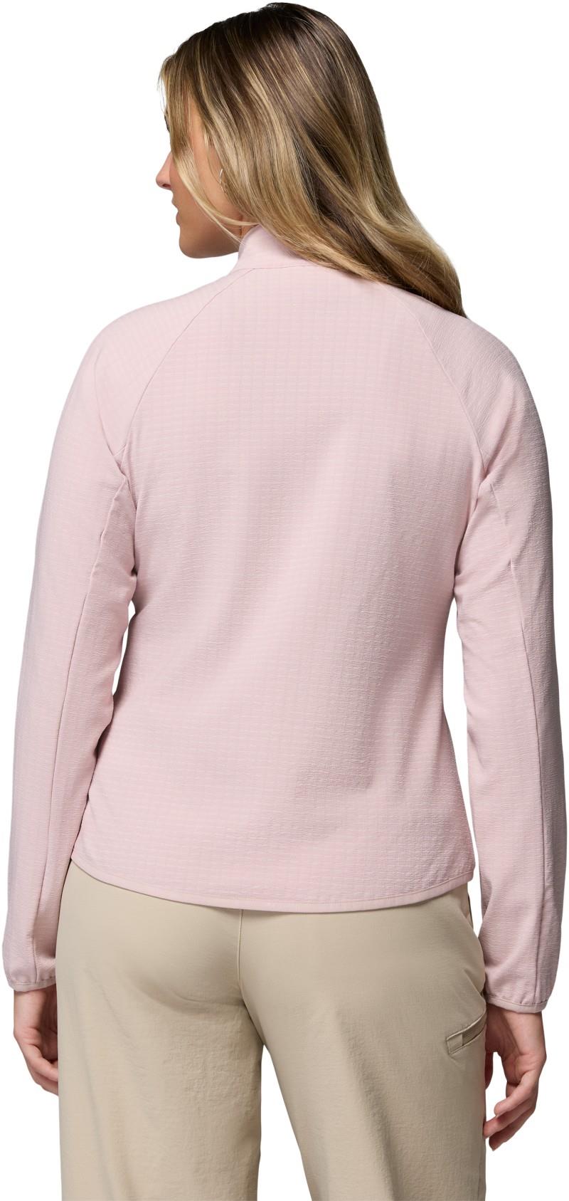 Superior Summit Grid Full-Zip - Womens - mineral pink 1