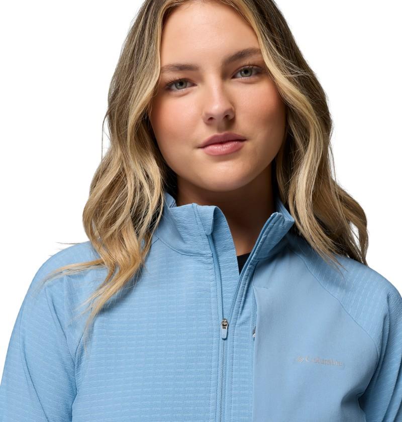 Superior Summit Grid Full-Zip - Womens - rainy day 1