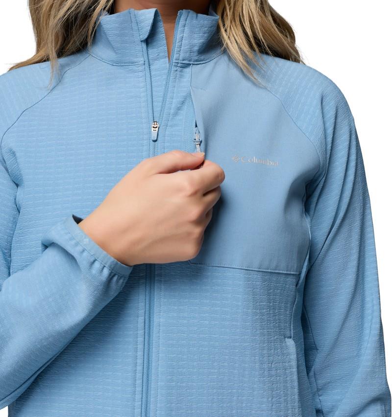Superior Summit Grid Full-Zip - Womens - rainy day 1