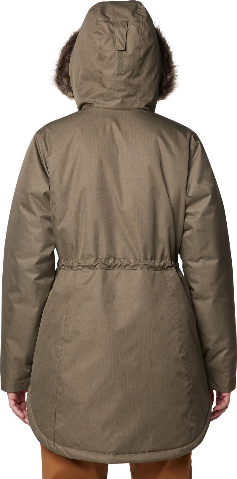 Suttle Mountain II Mid Insulated Jacket, Extended - Womens - Stone Green 2