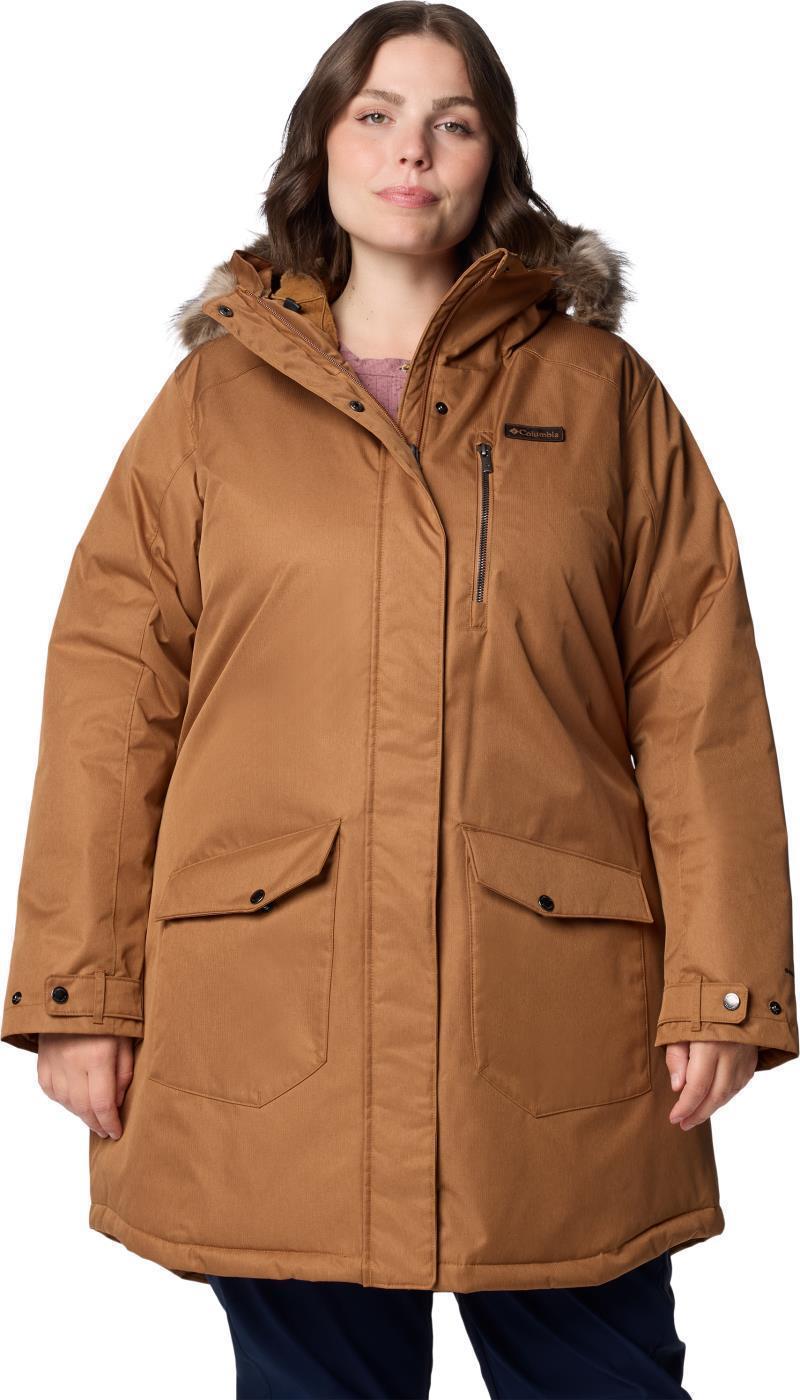 Suttle Mountain Long Insulated Jacket, Extended - Womens - camel brown 1