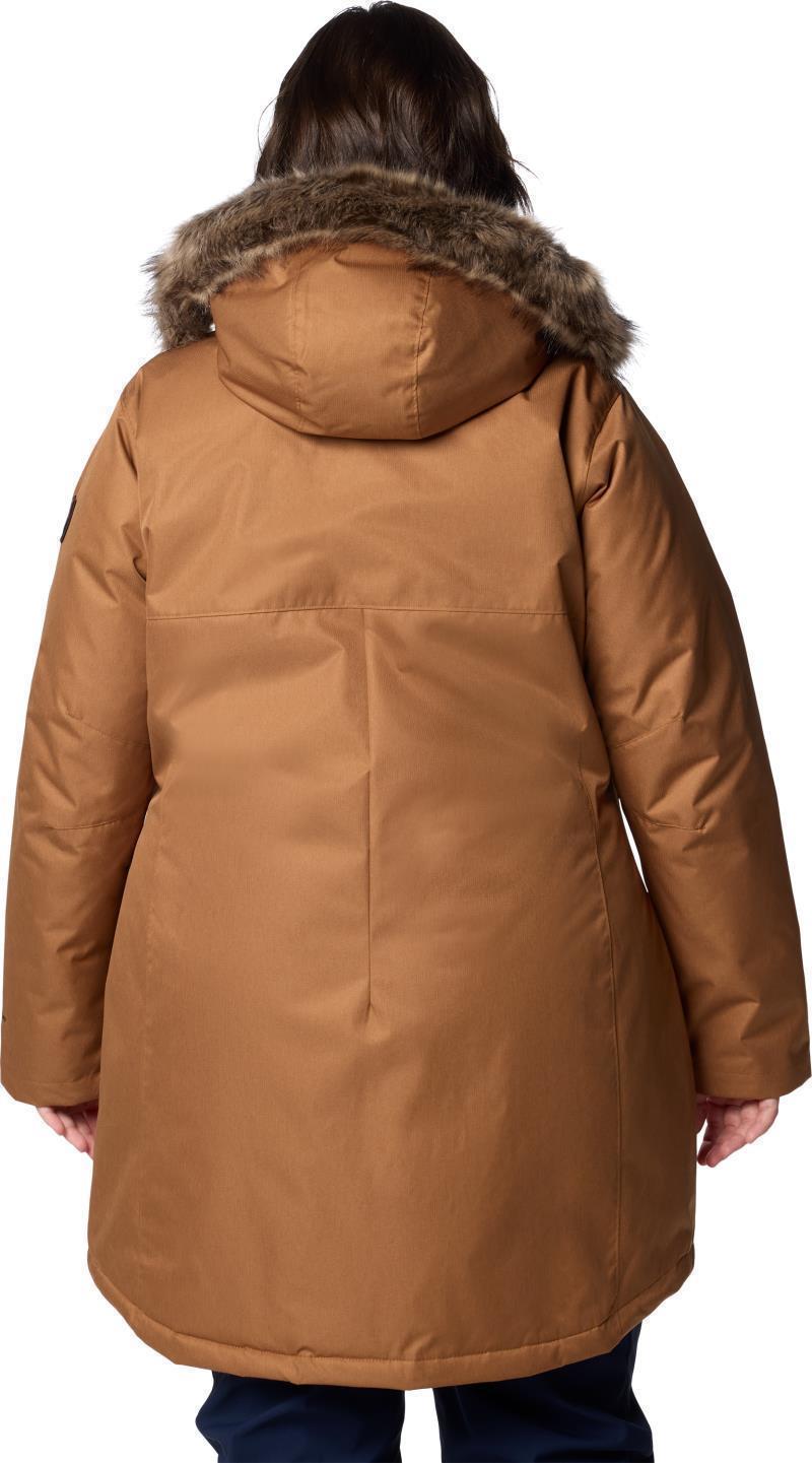 Suttle Mountain Long Insulated Jacket, Extended - Womens - camel brown 1