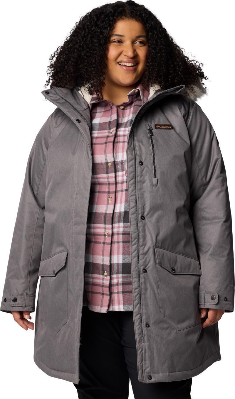 Suttle Mountain Long Insulated Jacket, Extended - Womens - city grey 1