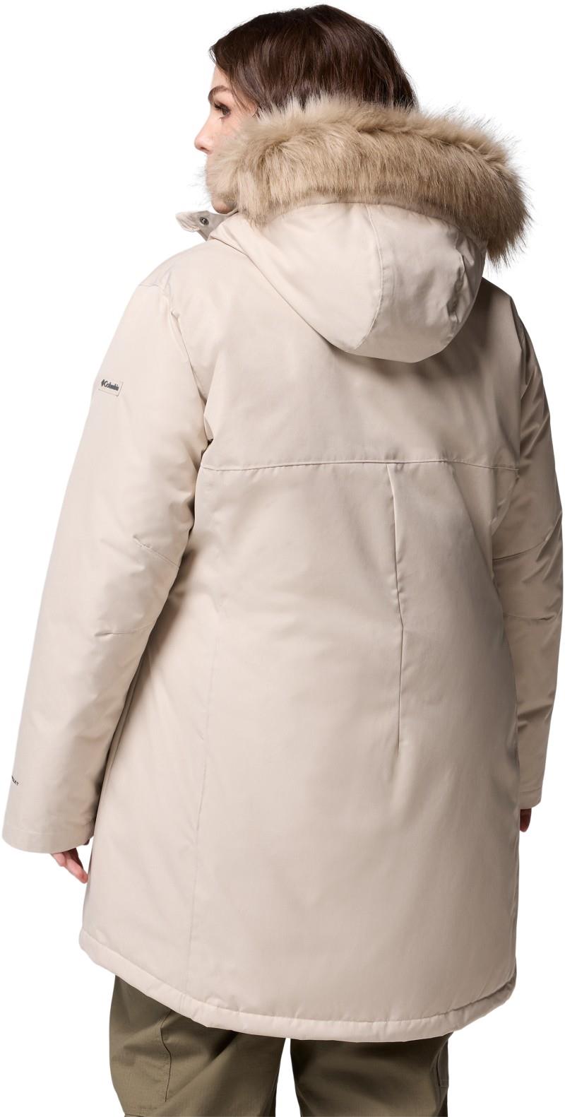 Suttle Mountain Long Insulated Jacket, Extended - Womens - dark stone 1