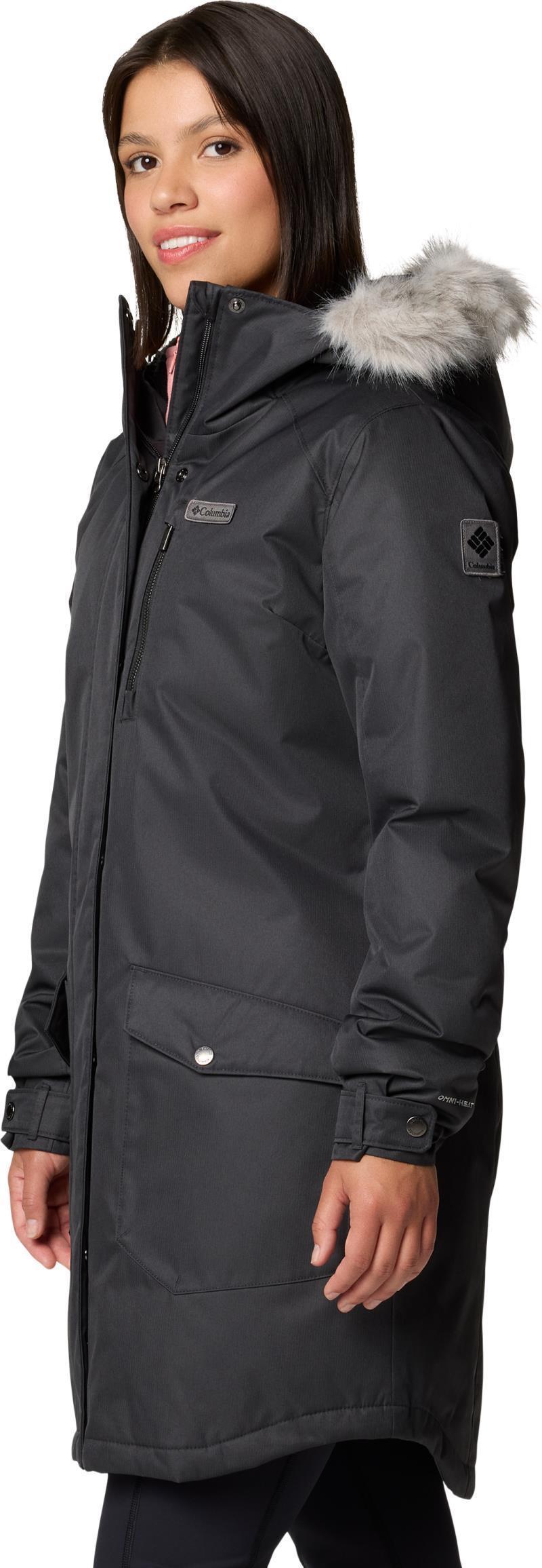 Suttle Mountain Long Insulated Jacket - Womens - black 1