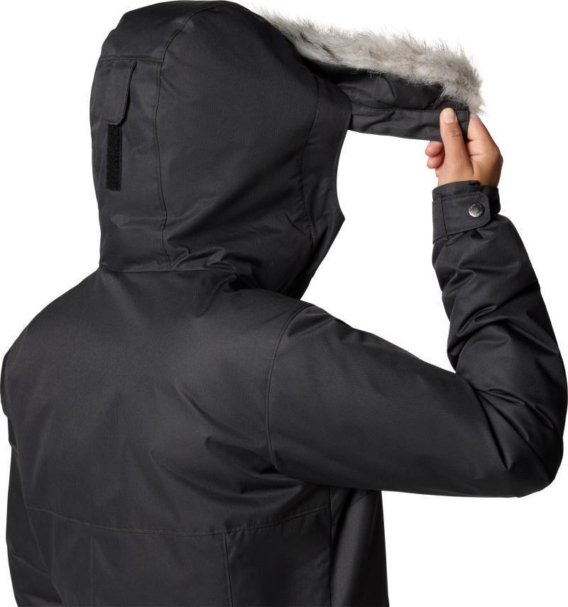 Suttle Mountain Long Insulated Jacket - Womens - black 1