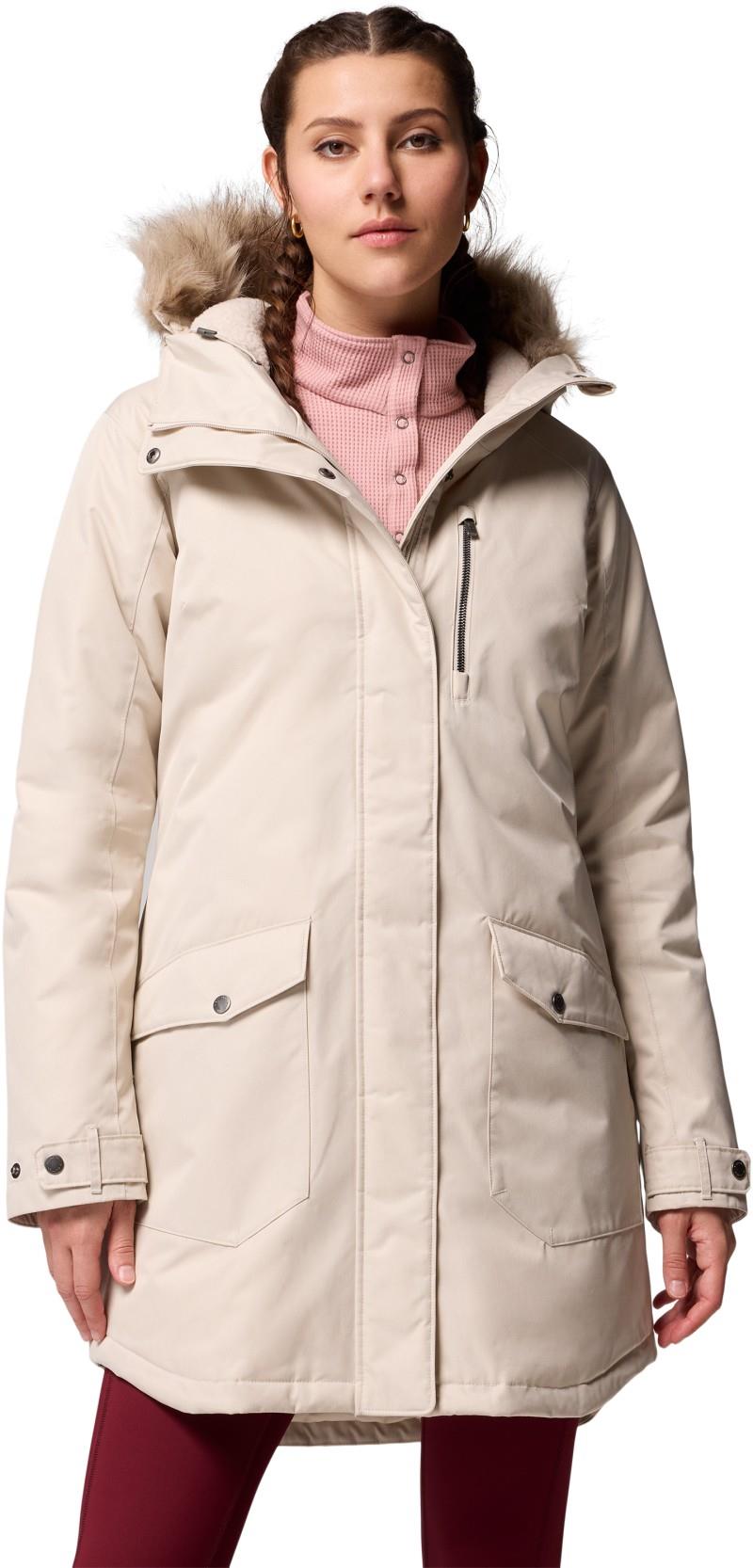 Suttle Mountain Long Insulated Jacket - Womens - dark stone 1