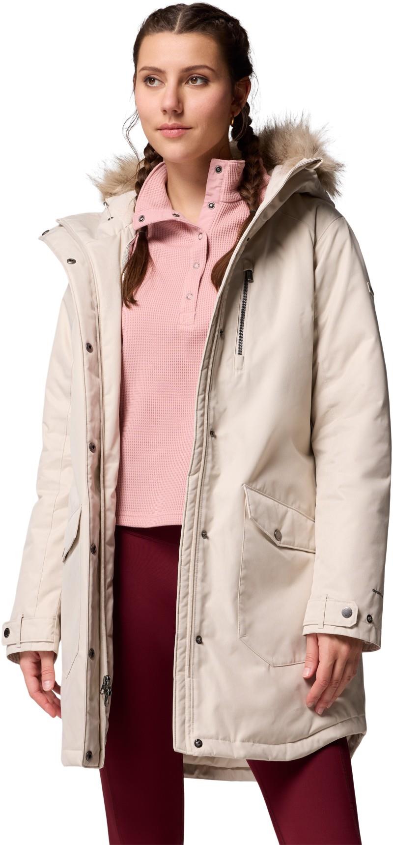 Suttle Mountain Long Insulated Jacket - Womens - dark stone 1