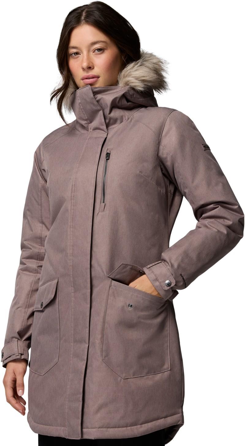 Suttle Mountain Long Insulated Jacket - Womens - iron 1