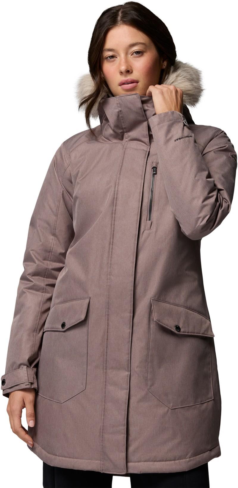 Suttle Mountain Long Insulated Jacket - Womens - iron 1