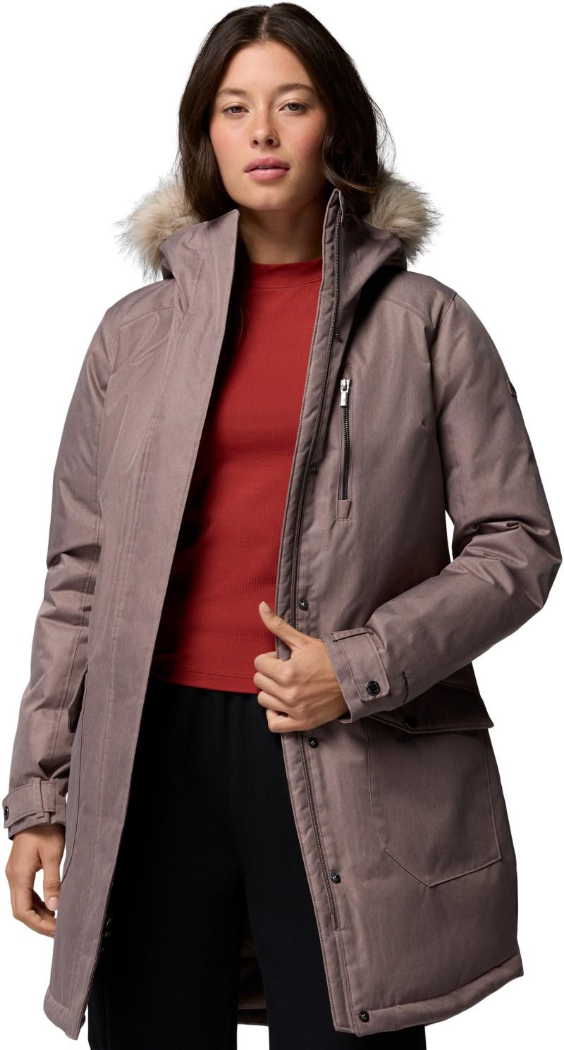 Suttle Mountain Long Insulated Jacket - Womens - iron 1