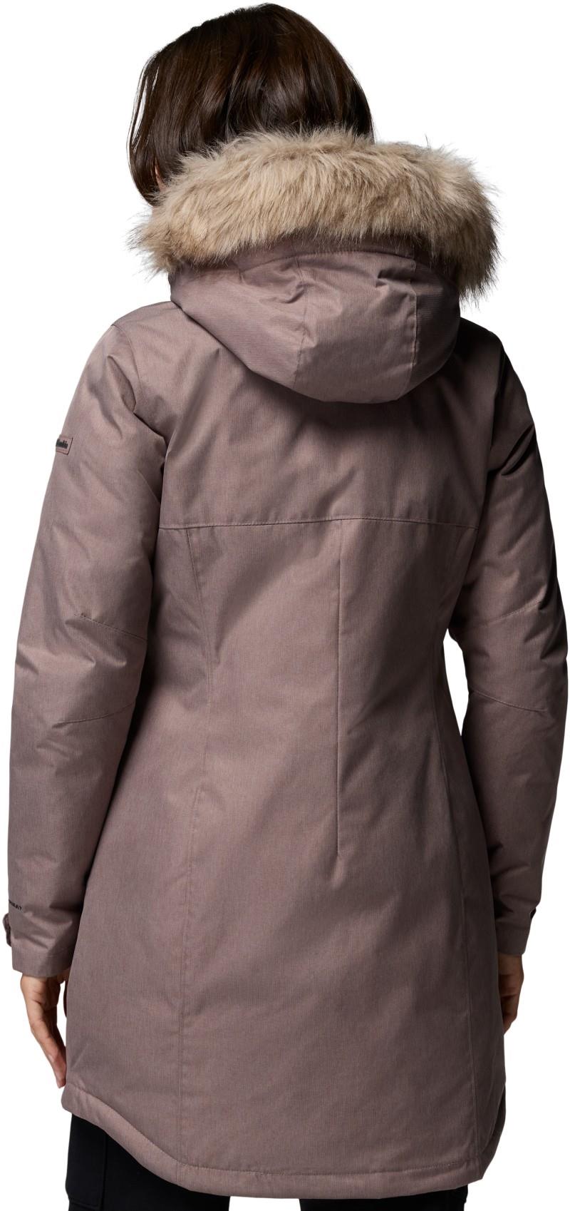 Suttle Mountain Long Insulated Jacket - Womens - iron 1